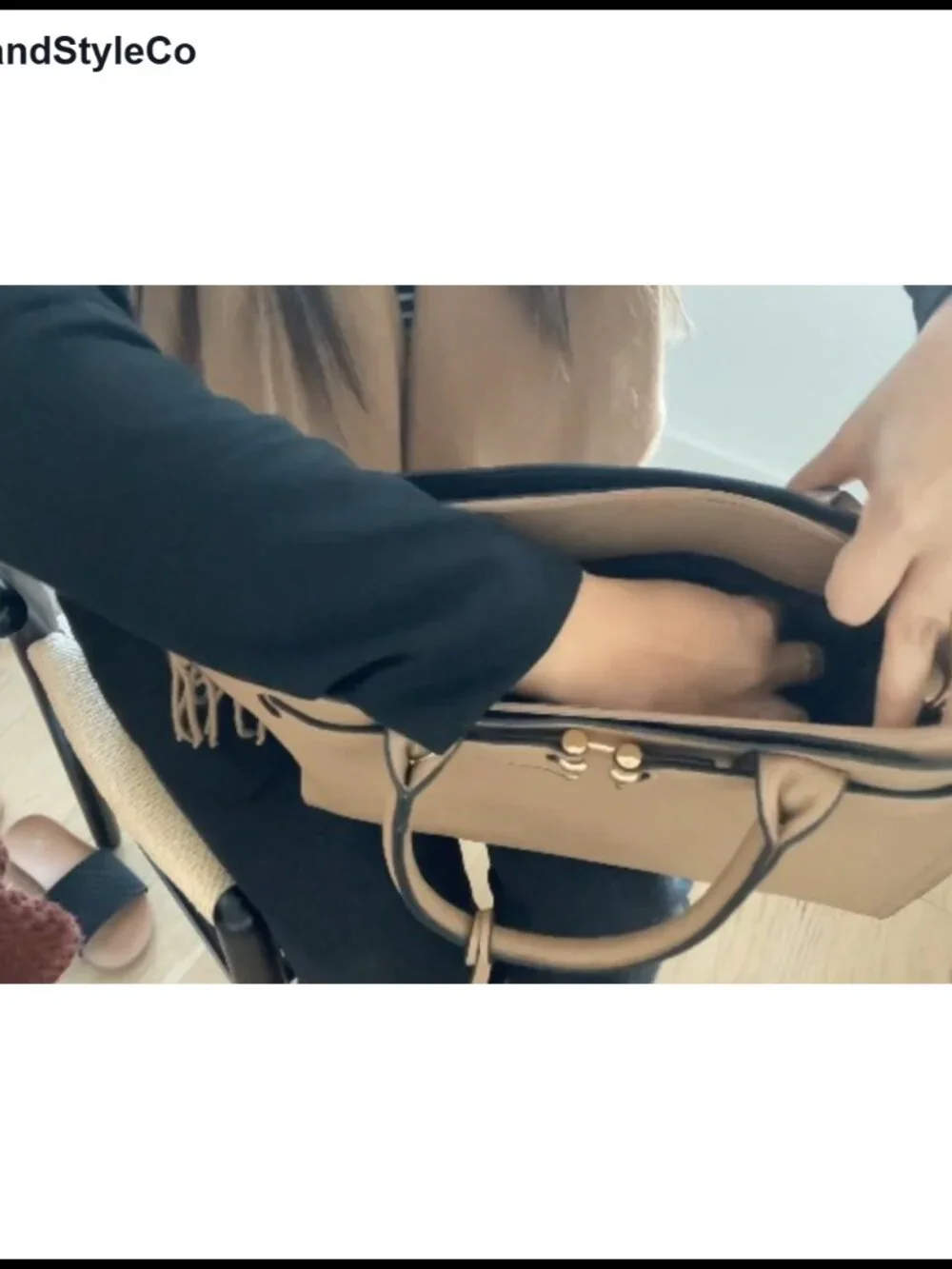 Faux Leather Satchel Purse with Faux Leather Shoulder Strap